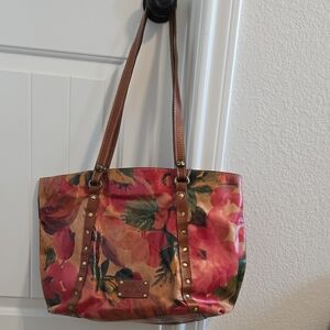 Floral Leather  PATRICIA NASH MULTI SPRING Tote